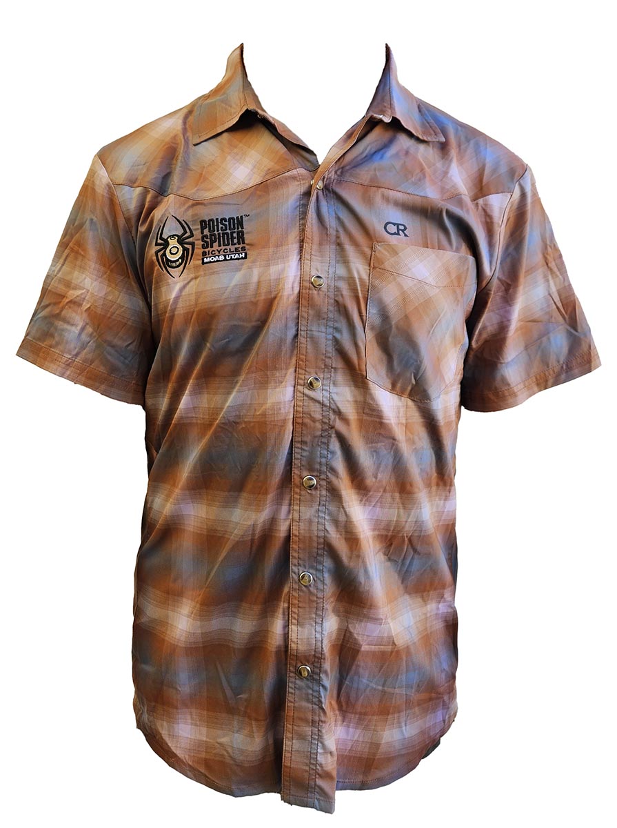 Club Ride New West Snap-Down Jersey - Ashbury Brown
