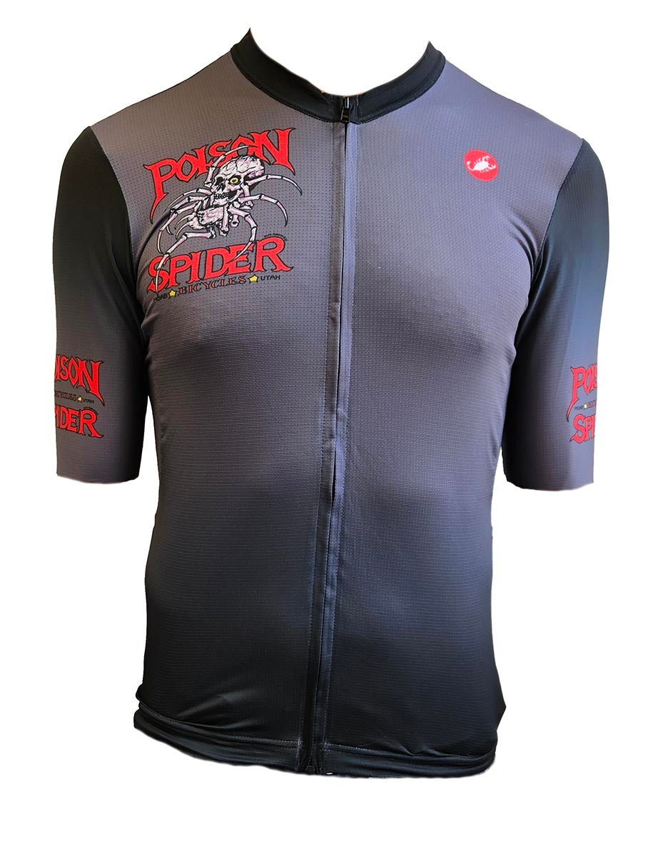 Castelli Comp 3 Road Jersey - Tattoo Spider