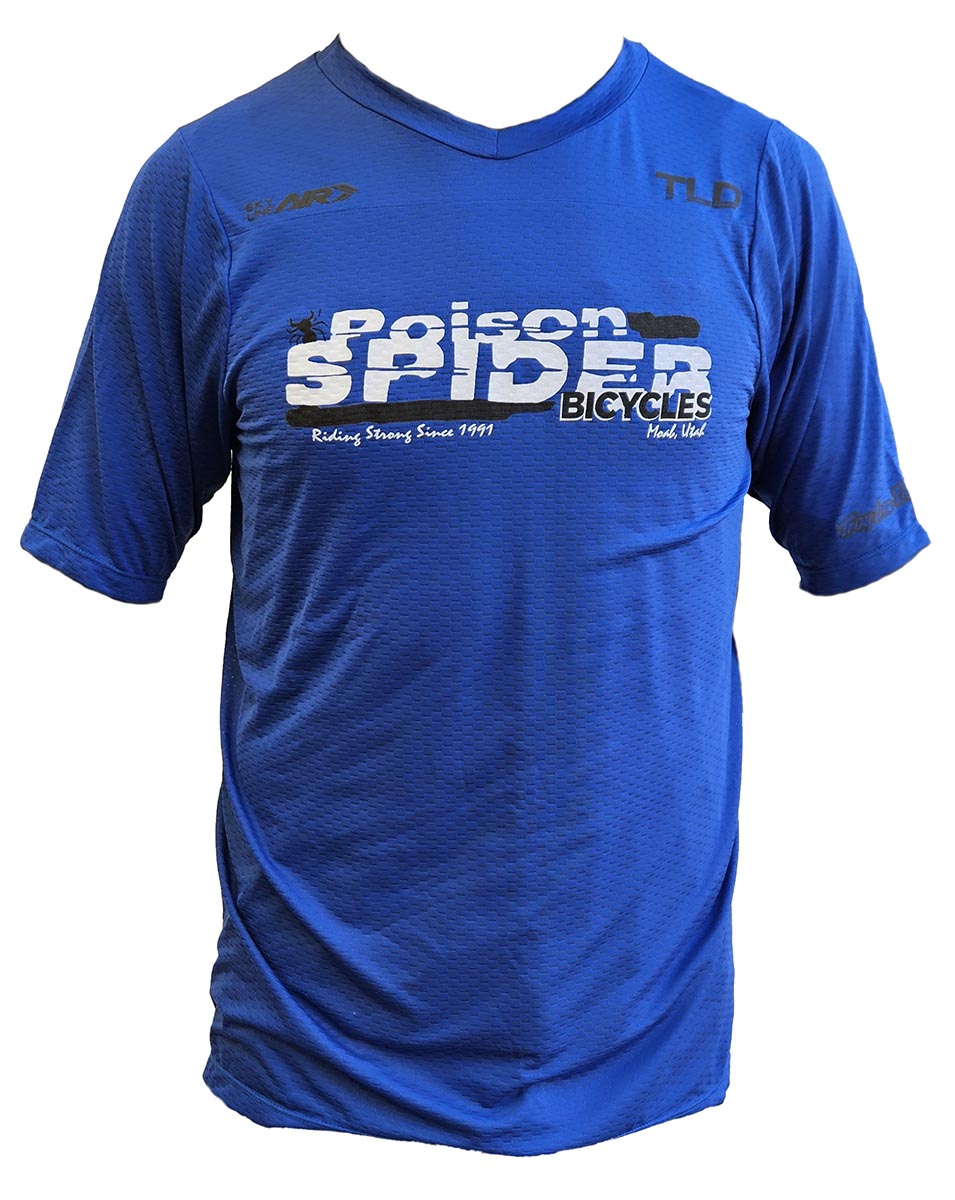 TLD Skyline Air Jersey Short Sleeve - Blue