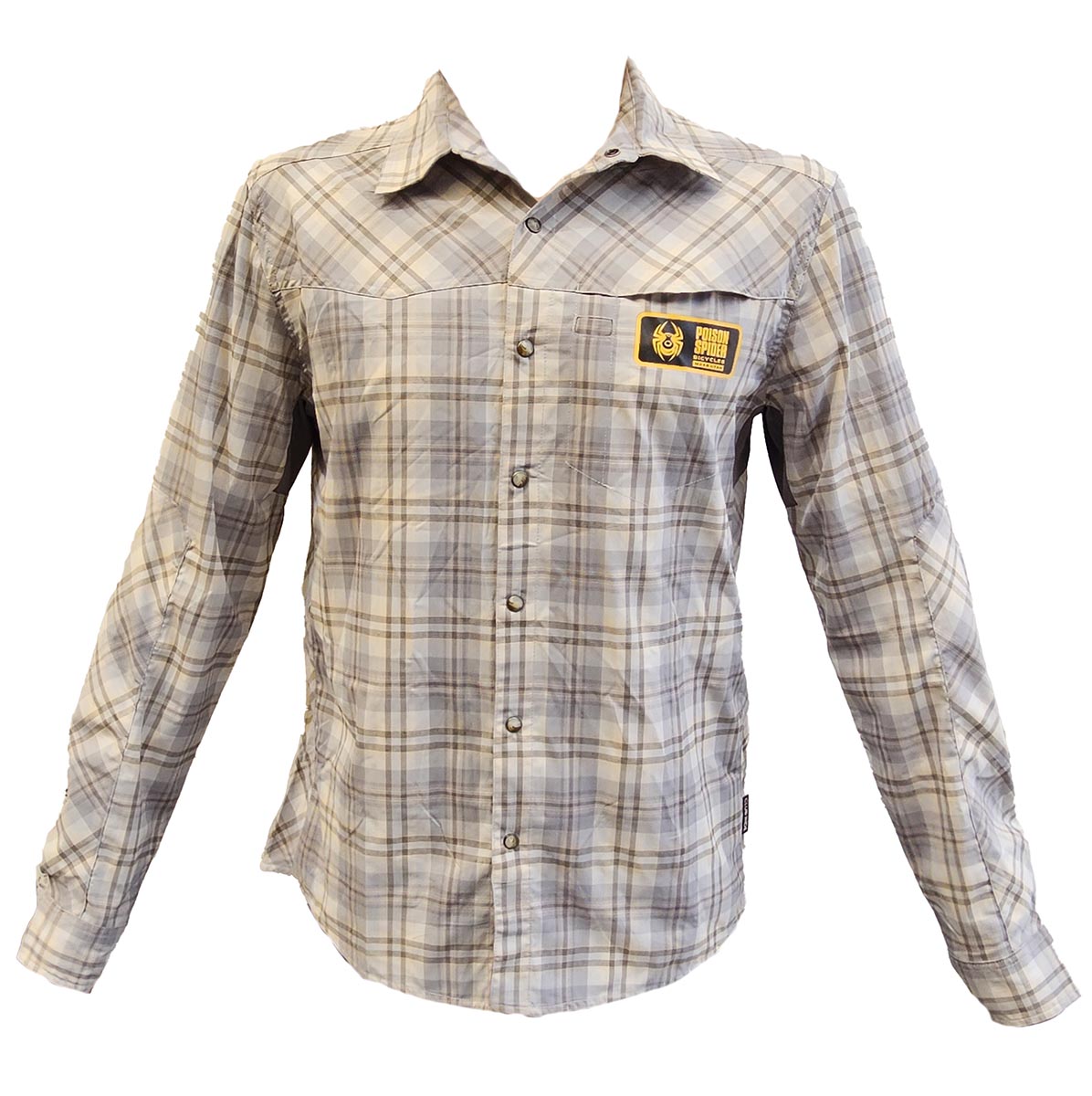 Club Ride Go Long Snap-Down Jersey - Light Gray