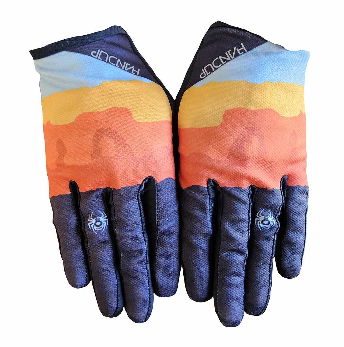 Custom Hand-Up Gloves (Unisex - Red)