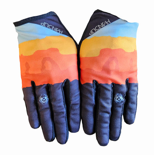 Custom Hand-Up Gloves (Unisex - Red)