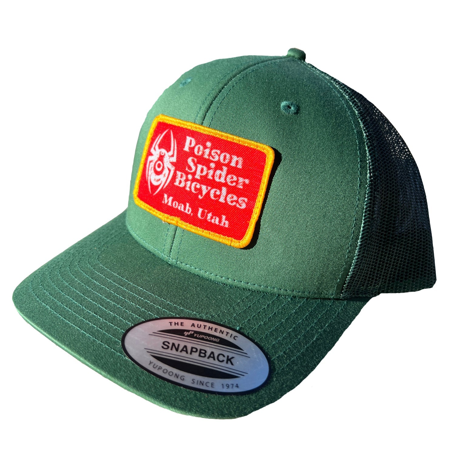 The High Life Trucker (Green/Curved Bill)