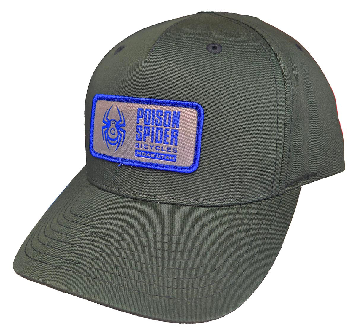 The High Life (Dark Green/Curved Bill/Blue)