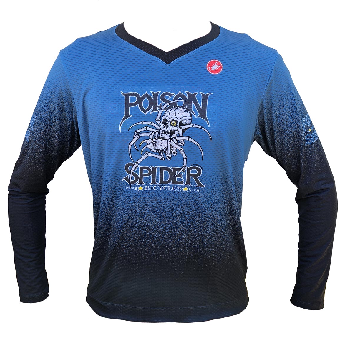 Castelli Long Sleeve Trail Jersey - Tattoo Spider