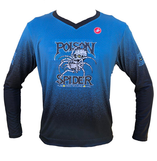 Castelli Long Sleeve Trail Jersey - Tattoo Spider