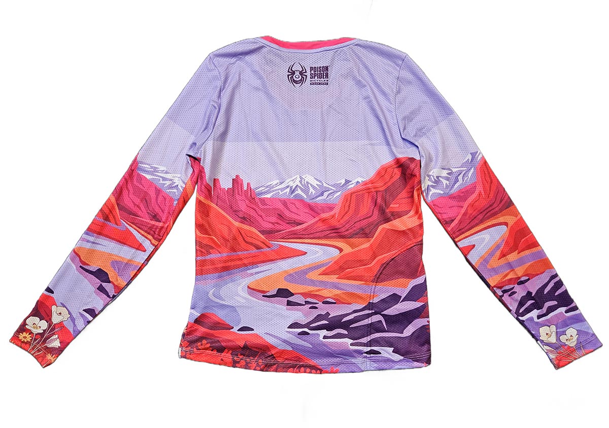 Women's Jakroo Flow Custom MTB Jersey - Long Sleeve