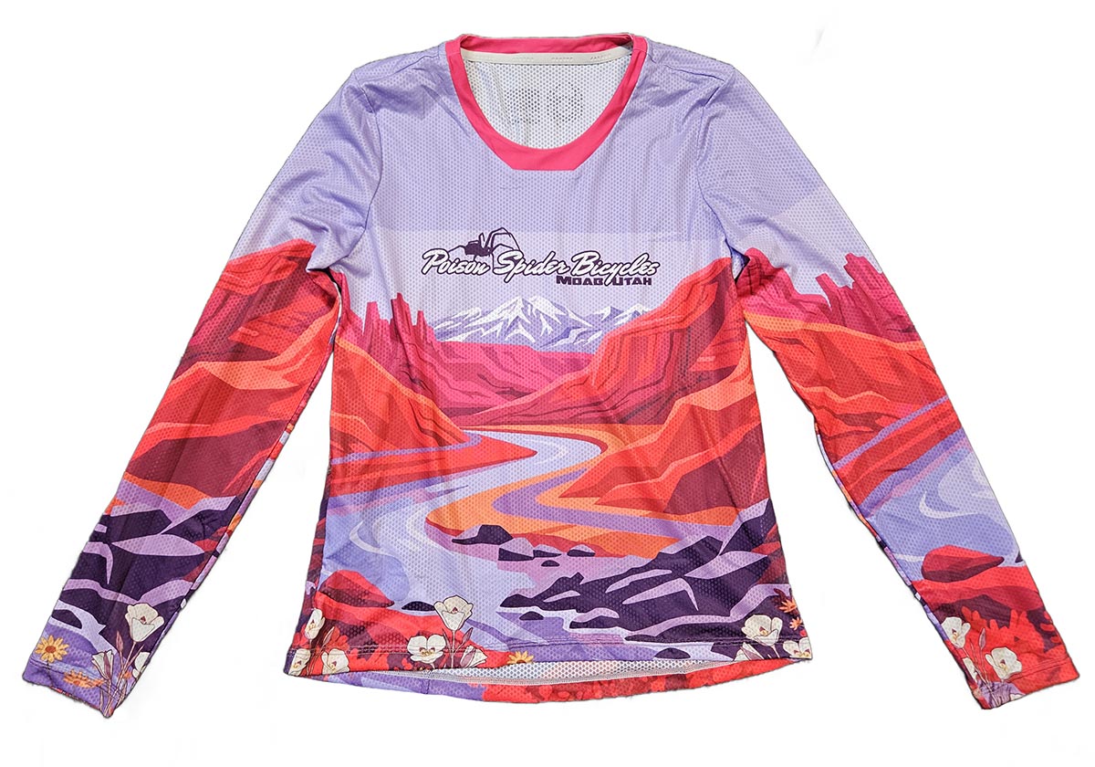 Women's Jakroo Flow Custom MTB Jersey - Long Sleeve
