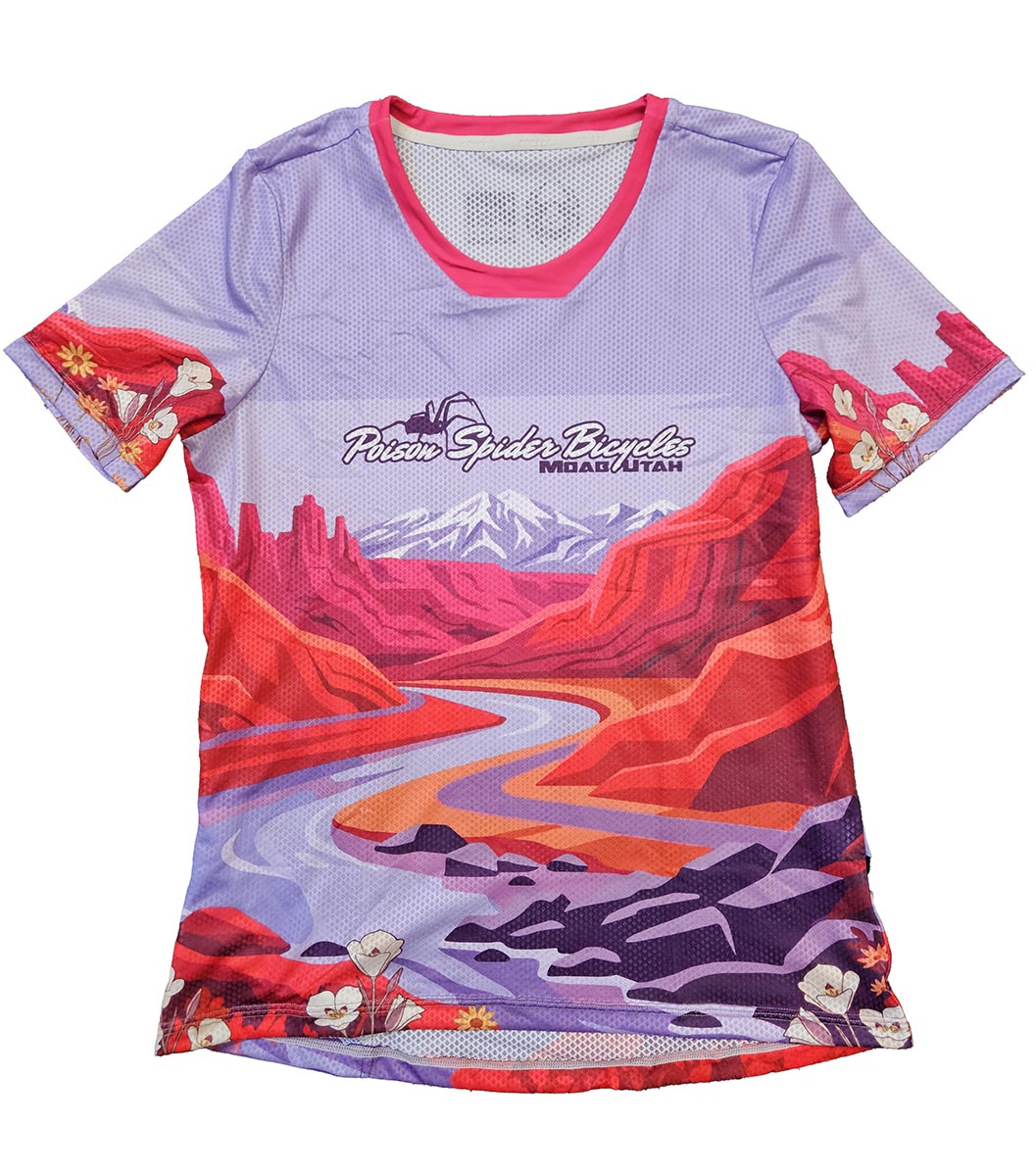 Women's Jakroo Flow Custom MTB Jersey - Short Sleeve