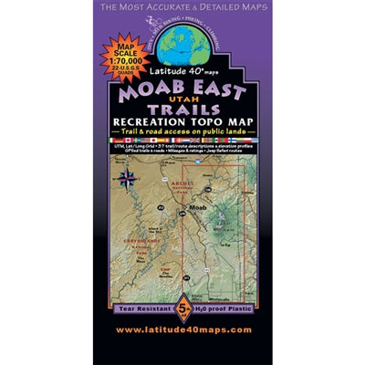 Moab East Map