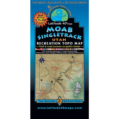 Moab Singletracks Map