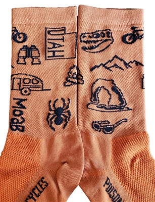 DeFeet Custom Moab Icon Socks