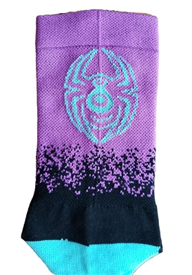 DeFeet Wild Berry Spider Socks