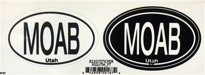 Moab Sticker Pair