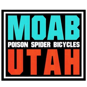 Blue Sky Red Rocks Moab Sticker