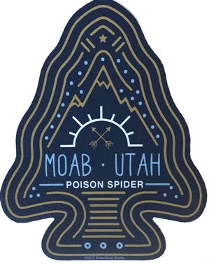 Poison Spider Mountain Sticker