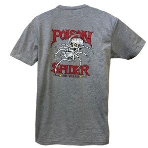 Tim's Tattoo Spider T-Shirt - Grey