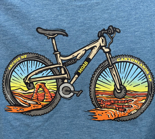 Women's Wild Tribute PSB shirt - Blue